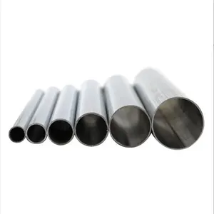 镀锌圆管/方管不易生锈等效不同尺寸热浸镀锌钢圆管