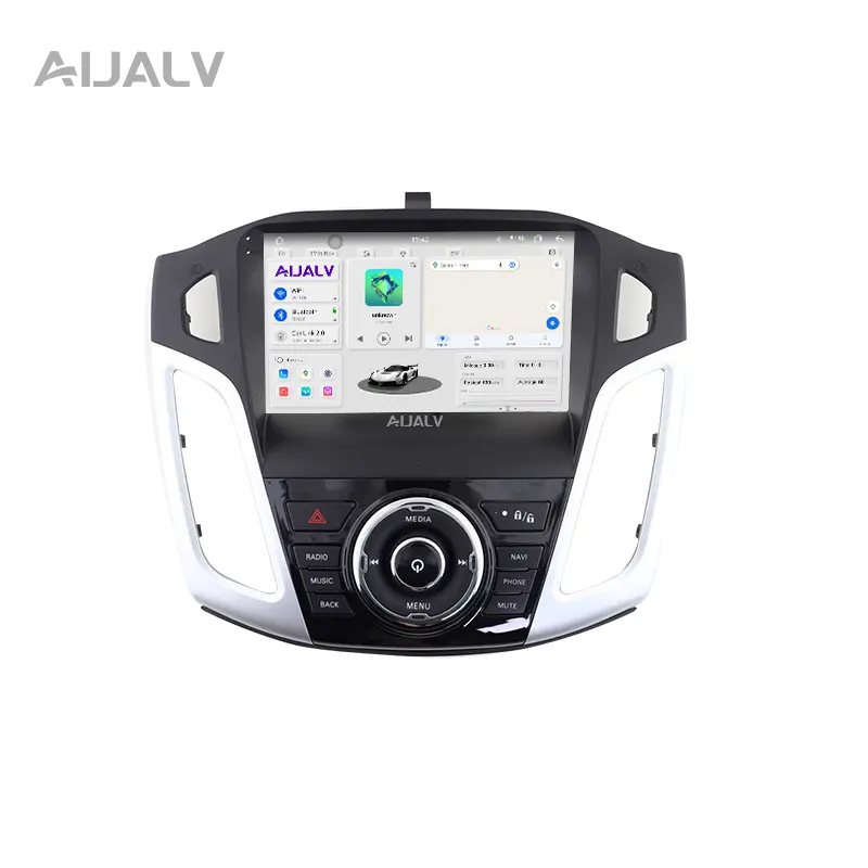 Lecteur de voiture Android AIJALV pour FORD 2012-2017 focus 8-core Apro 2K autoradio DVD lecteur stéréo système de navigation GPS