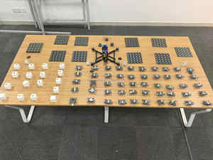Modules d'attaque de suivi de reconnaissance AI à double liaison compatibles avec tous les accessoires de contrôle de <span class=keywords><strong>vol</strong></span> d'imagerie thermique FPV pour robot chien - Product Image 4