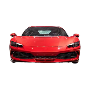 ชุดแต่งคาร์บอนไฟเบอร์สำหรับ Ferrari 296GTB ชุดแต่งคาร์บอนไฟเบอร์สไตล์ OEM สำหรับ 296GTB  ลิ้นกันชนหน้า ดิฟฟิวเซอร์ สปอยเลอร์ - Product Image 1