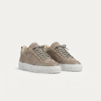 Chaussures basses décontractées pour hommes en daim et cuir de vache véritable, style luxe discret, à lacets, pour la marche