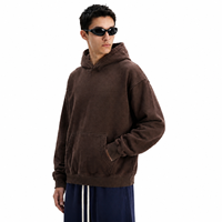 Sweat à capuche pour homme en molleton épais 365g de qualité supérieure, anti-plis, anti-boulochage, coupe oversize, hiver, design personnalisé