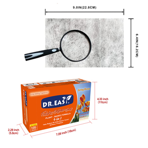 DR.EASY Adoucissant pour vêtements écologique à prix abordable, parfum soleil frais, 105 feuilles - Product Image 2