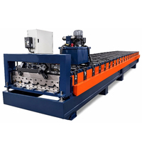 Machine de fabrication de tuiles trapézoïdales en acier coloré avec commande PLC et roulement de moteur pour la construction murale, certifiée CE