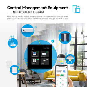 Pantalla LCD Táctil de 4 Pulgadas con Sistema <span class=keywords><strong>Linux</strong></span> 2025, Control de Puerta de Enlace para Hogar Inteligente, Interruptor Inteligente para Luces, Cortinas, Motor, Atenuador de Lámparas - Product Image 3