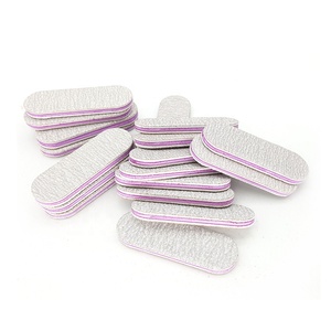 Mini <span class=keywords><strong>lime</strong></span> à ongles ovale lisse pour bébés, Double face, pièces, outil de soins des ongles, tampon en plastique, violet, <span class=keywords><strong>lime</strong></span> à ongles <span class=keywords><strong>jetable</strong></span>, 6cm - Product Image 2