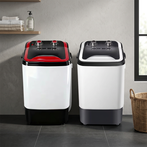 Lavadora Eléctrica Semiautomática de Una Sola Tina con Logotipo ODM/OEM, Capacidad de 8 kg, Control Mecánico, Carcasa de Plástico, Uso en Hoteles - Product Image 3