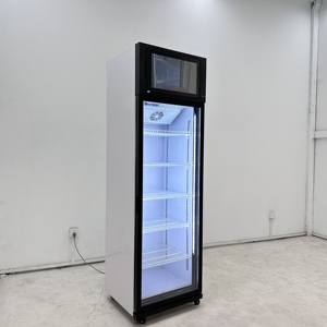 Màn hình <span class=keywords><strong>LED</strong></span> Thiết bị làm lạnh hiển thị tủ đông và tủ lạnh cửa kính Tủ đông thẳng đứng và thương mại Showcase tủ đông - Product Image 2
