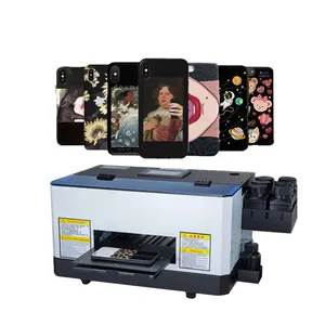 Reizjet XP600 L800 Head Digital UV Mini Flatbed Printer Phone Case Printing Machine A5 UV Printer