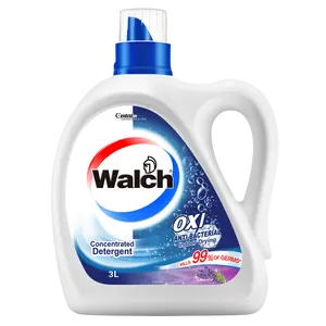 家居清洁用品Oem Walch洗洗衣液原装袋薰衣草瓶 3L