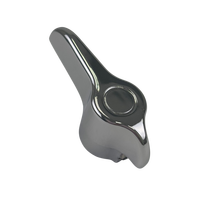Accessoires universels pour robinet de douche et salle de bain, poignée de déviateur à levier universel en chrome