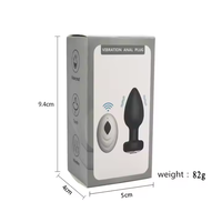 Hot Sale Anal Plug Vibrator Mastur bator Fernbedienung Butt Plug Wireless Anal Spielzeug für Männer Frauen Homosexuell