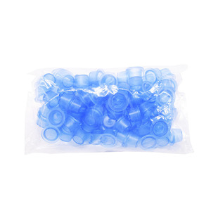 100 coupelles en silicone jetables pour encre de tatouage, micro-bols à pigment pour artistes tatoueurs, salons et fournitures PMU - Product Image 2