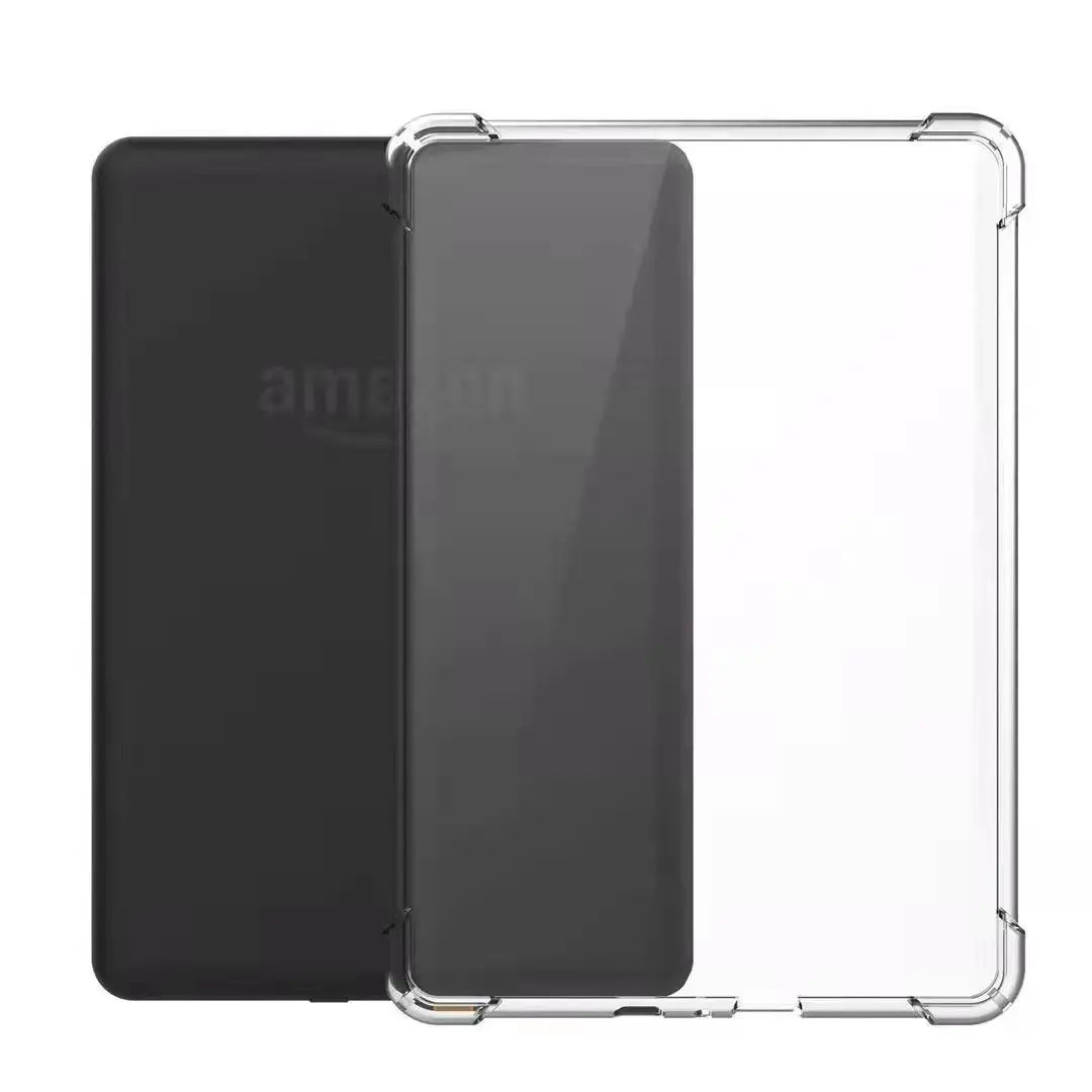 New Air Cushion Corner Shockproof Clear TPU Bumper Case Cover For Kindle Fire HD 10 Plus 2021