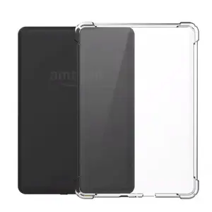 New Air Cushion Corner Shockproof Clear TPU Bumper Case Cover For Kindle Fire HD 10 Plus 2021