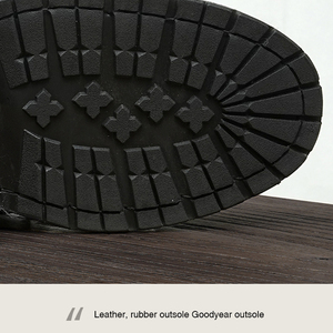 OEM Custom Light Luxury Top Grain Cowhide Breathable Waterproof Office & Career Loafers Goodyear Welt Leather Sole Comfort Men's - Product Image 4