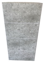Paneles de hormigón gris para pared, línea de corte ancha de 600mm, resistente, China