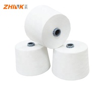 Fil de polyester 100% cationique teignable 32+40D à âme filée pour chaussettes fabriqué par un fabricant chinois