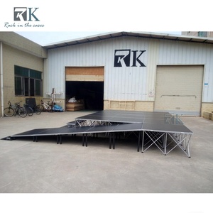Folding Riser <b>Stage</b> <b>Platform</b> with Ramps Exhibit Events Smart <b>Stage</b> Sale - Product Image 4
