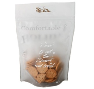 Sachets refermables en PE Mylar givrés personnalisés, recyclables et résistants à l'humidité pour l'emballage alimentaire - Product Image 4