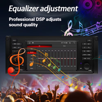 Autoradio de navigation Android 4 cœurs 8 cœurs 7 pouces 64 Go 128 Go 32 Go pour BMW X5 E53 E38 E39