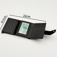 Portefeuille pour homme avec blocage RFID, multifonctionnel, grande capacité, porte-cartes, étui pour cartes de visite, vente chaude, nouveauté
