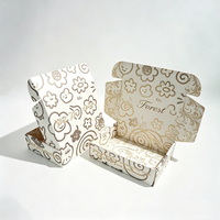 Caja de Envío con Diseño Estético Forest Packing, Impresa Personalizada, de Papel Corrugado Ecológico, para Regalos y Envíos de Pequeñas Empresas