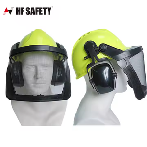 Equipo DE TRABAJO Hard Engineering Abs Face Mesh Casco de seguridad con orejera - Product Image 2