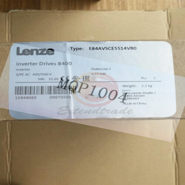 Brand New for Original 0.55KW E84AVSCE5514VB0 12-month Warranty PLC