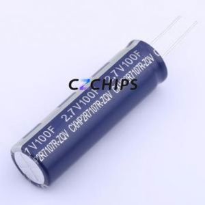 Supercondensateur CXHP2R7107R-ZQV 2.7V100F, composant traversant (THT), pas de 7.5mm, condensateur 100F 20% 2.7V 240uA@72hrs - Product Image 1