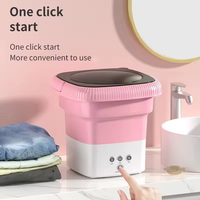Mini-lave-linge portable facile à transporter pour les vêtements de bébé, les sous-vêtements, les chaussettes, la maison, les voyages, vente en gros