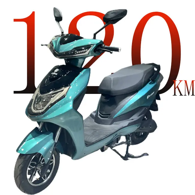 Çin yapılan hızlı 2 tekerlek hareketlilik Scooter elektrikli motosiklet 72v Ckd çıkarılabilir pil çift motorlu elektrikli motosiklet satılık