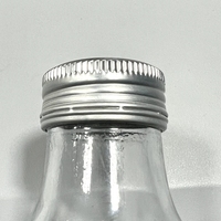 Bouteille de boisson avec jus pétillant café eau minérale 28mm 38mm bouchon à vis en métal aluminium Ropp vente en gros