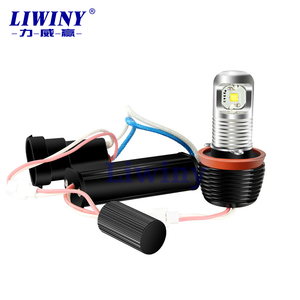 Liwiny 6000K 10W <span class=keywords><strong>Cree</strong></span> LED Thiên Thần Eye Halo Vòng Đánh Dấu Ánh Sáng Bóng Đèn Cho E39 E90 E92 E46 - Product Image 2