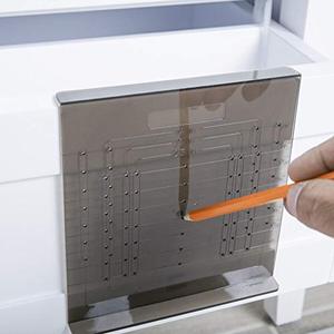 Furniture Hardware Kitchen Cabinet Furniture Handle Pull Installation Tool Drill Template Guide