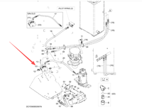 Pièces d'origine Hitachi YD00012085 4708115 Électrovanne Hitachi ZX17U-5A ZX30U-5A ZX40U-5B ZX60-6A Pièces hydrauliques pour excavatrice