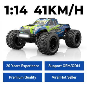 MJX 14208 1/14 Auto RC sin Escobillas 4WD de Alta Velocidad 53km/h, Camioneta Todoterreno a Control Remoto, Serie <span class=keywords><strong>Hyper</strong></span> Go RTR - Product Image 2
