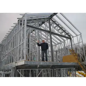 Light gauge steel Heavy steel prefab steel structures