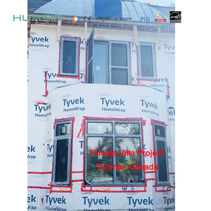 <span class=keywords><strong>Ventanas</strong></span> y Puertas de Madera Revestidas de Aluminio con Vidrio Templado Vertical Moderno de Alto Rendimiento Personalizadas Huasin para el Mercado de Canadá y Estados Unidos - Product Image 5