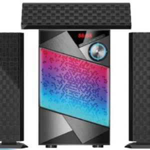Sistema de Altavoces Inalámbricos Bluetooth con Luces RGB, Equipo de Audio Estéreo para TV de Escritorio, Salida de Sonido de Alta Potencia - Product Image 3