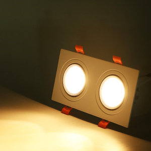 Đèn led âm trần vuông, đèn led âm trần điều chỉnh được, đèn led âm trần đôi, mẫu siêu thời trang 12W Cob Led Downlight - Product Image 6