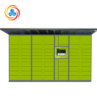 TALONGJ LYYC Kdg0 Casier à colis intelligent à montage au sol avec fermeture automatique, écologique et durable
