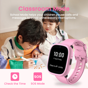 Jam Tangan Pintar Anak LAGENIO Fashionable dengan Kartu SIM, Layar Sentuh Warna IPS 1,7 Inci, Panggilan Video, SOS, GPS, LBS, 4G - Product Image 6