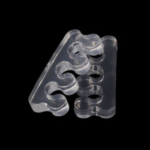 Bunion pemisah jari kaki silikon dan pengurang Peicure manikur pemisah kuku jari kaki pemisah De Dedos untuk wanita pria - Product Image 5