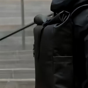 Mochila Impermeable Enrollable Personalizada Unisex para Exteriores, Bolsa de Lona Oxford Informal, Mochila de Poliéster 600D - Product Image 2