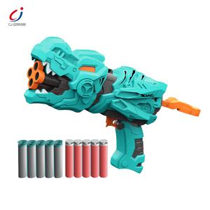 Juego <span class=keywords><strong>de</strong></span> disparo para niños, pistola <span class=keywords><strong>de</strong></span> juguete <span class=keywords><strong>de</strong></span> balas <span class=keywords><strong>de</strong></span> plástico <span class=keywords><strong>de</strong></span> dinosaurio, carcasa <span class=keywords><strong>de</strong></span> pistola, pistola <span class=keywords><strong>de</strong></span> aire suave con balas - Product Image 1
