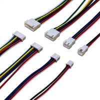 Rangkaian Kabel Daya Kustom untuk Otomotif, Peralatan Rumah Tangga, Kabel Harness JST XH 2.54 4.2 3.96 mm Terminal Ring Energi Baru