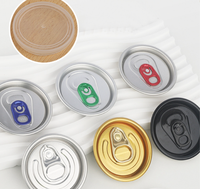 Couvercle détachable bouteille en plastique PET peut ensemble pour boisson de jus de café