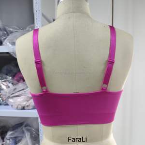 Mulheres europeias americanas Sports <span class=keywords><strong>Bra</strong></span> com Secagem Rápida Recurso Novo Apertado Yoga <span class=keywords><strong>Bra</strong></span> Top com Anel de Aço Não Fitness Top Logo Cup - Product Image 2