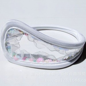 Braguitas transparentes de encaje para mujer, línea C, poliéster, gasa, transparentes, invisibles, sin costuras, para lencería sexy - Product Image 4